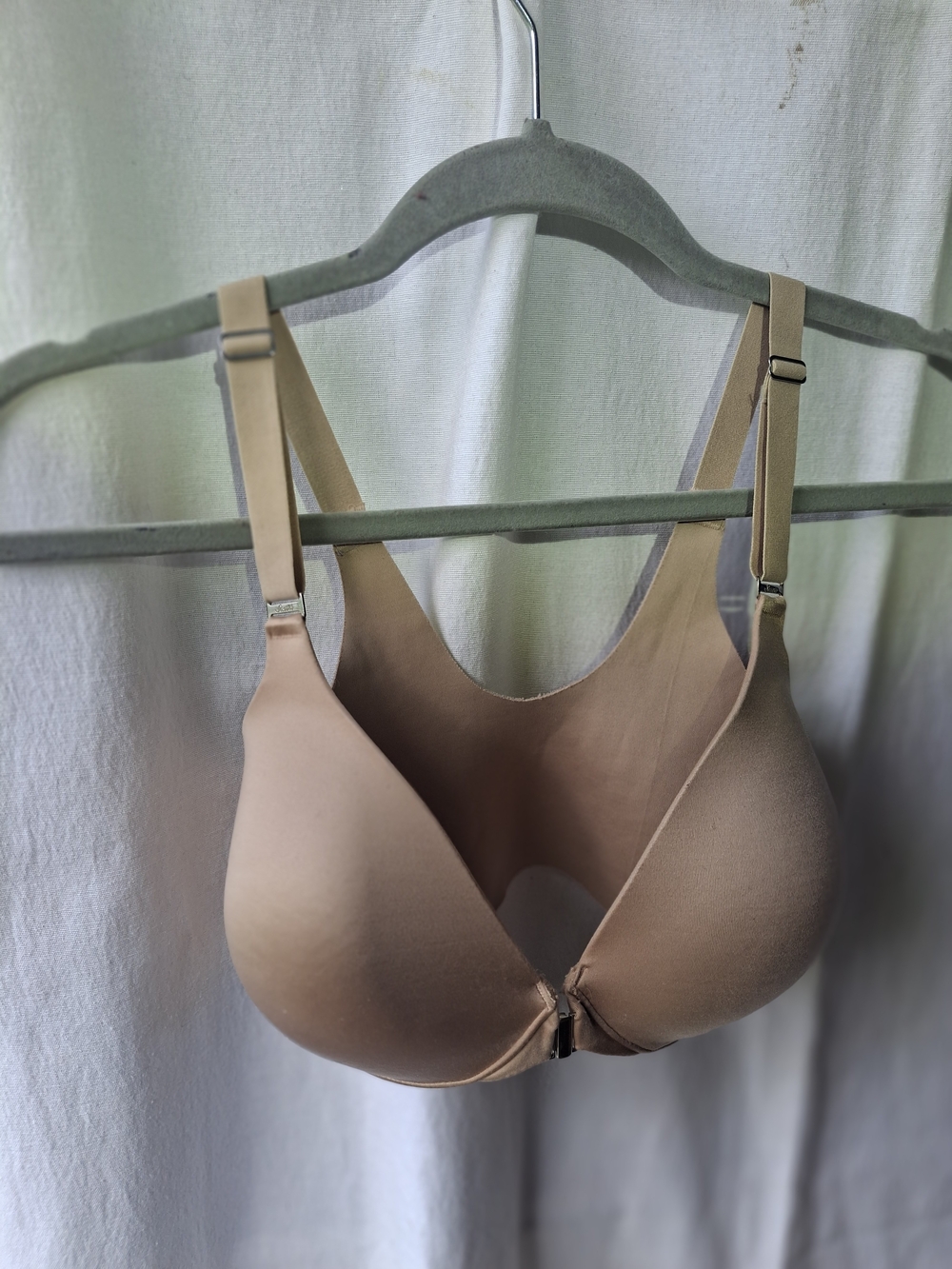Soma Nude Front-Closure Seamless T-Shirt Bra